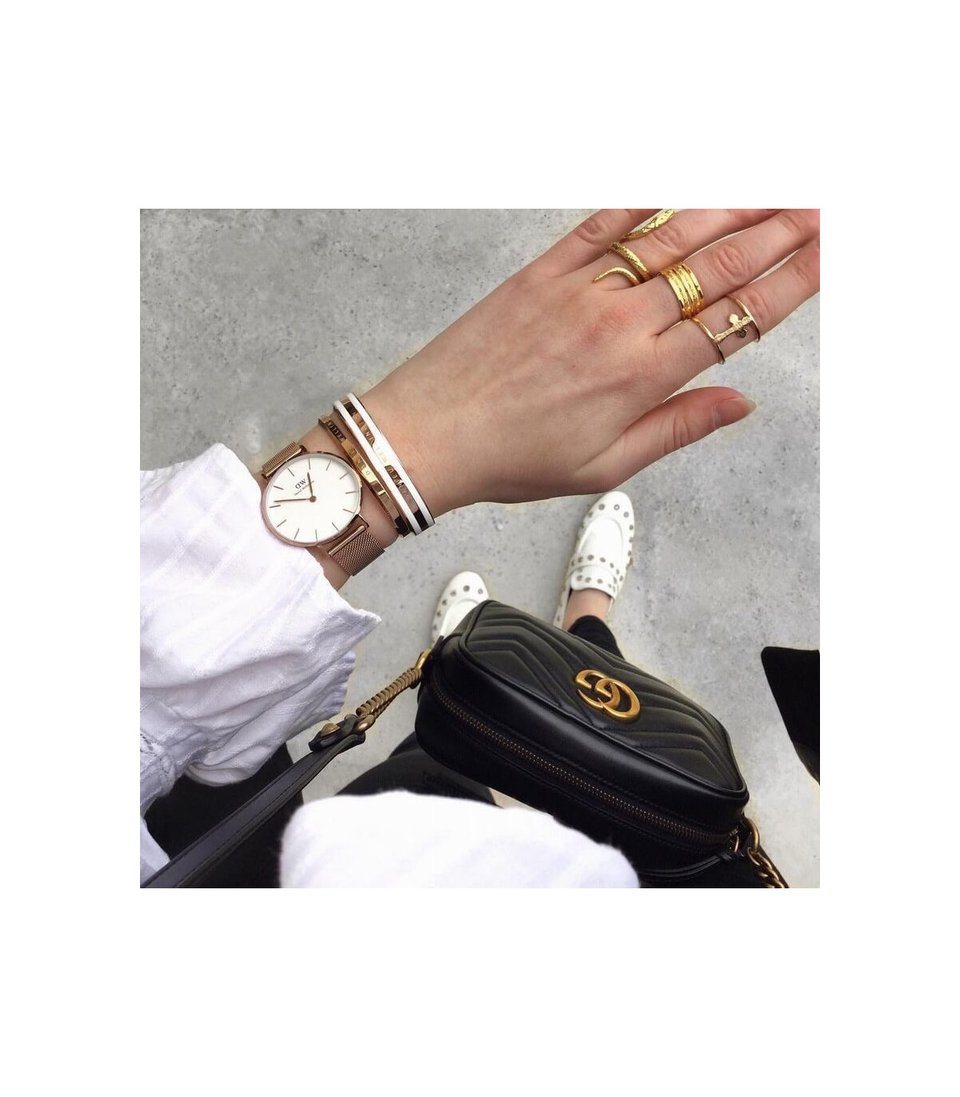 Gucci GG Marmont Matelasse Mini Bag Black view 4