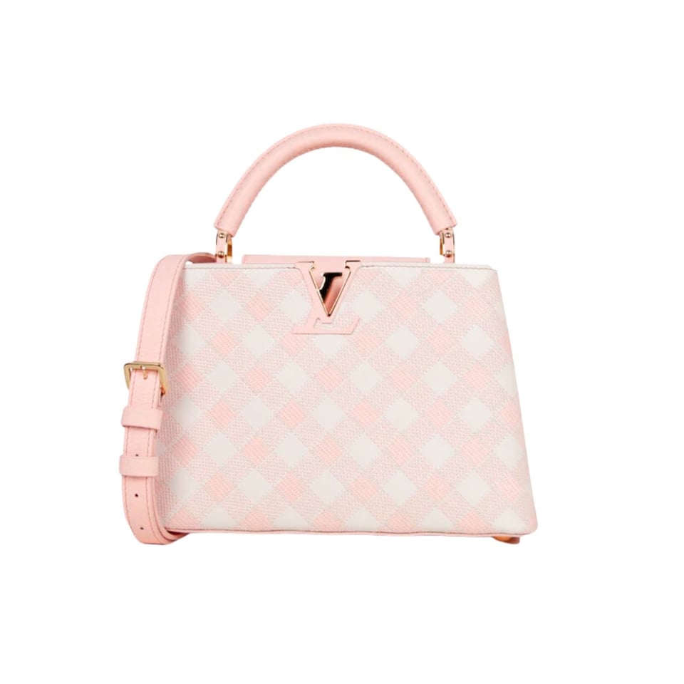Louis Vuitton Capucines Bb Pink 27Cm M20717 view 2