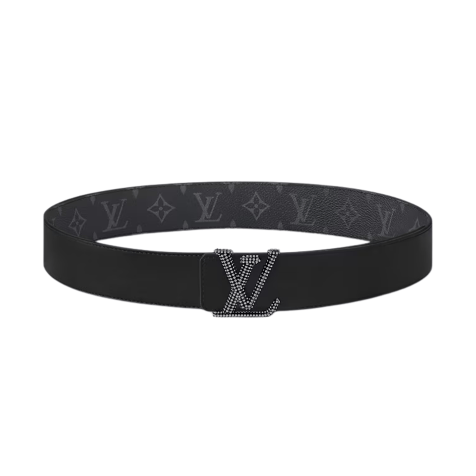 Louis Vuitton LV Initiales Studs Two Sides 40mm Reversible Men Belt M8852Q view 4