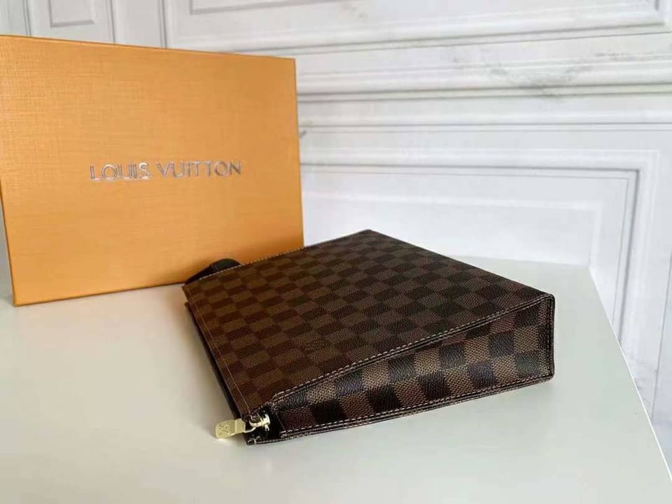 Louis Vuitton Pochette Voyage Damier Ebene 25Cm view 6