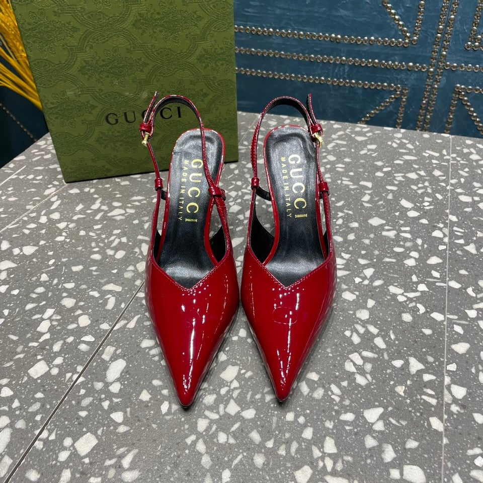 Gucci Women’S Platform Pump Red view 3