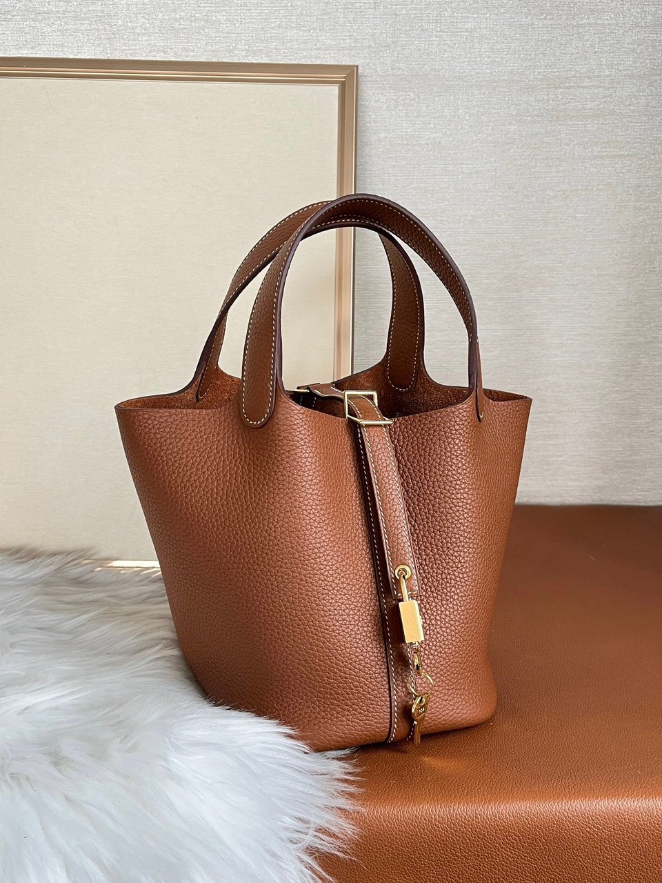 Hermes Picotin Lock 18Cm Brown view 6