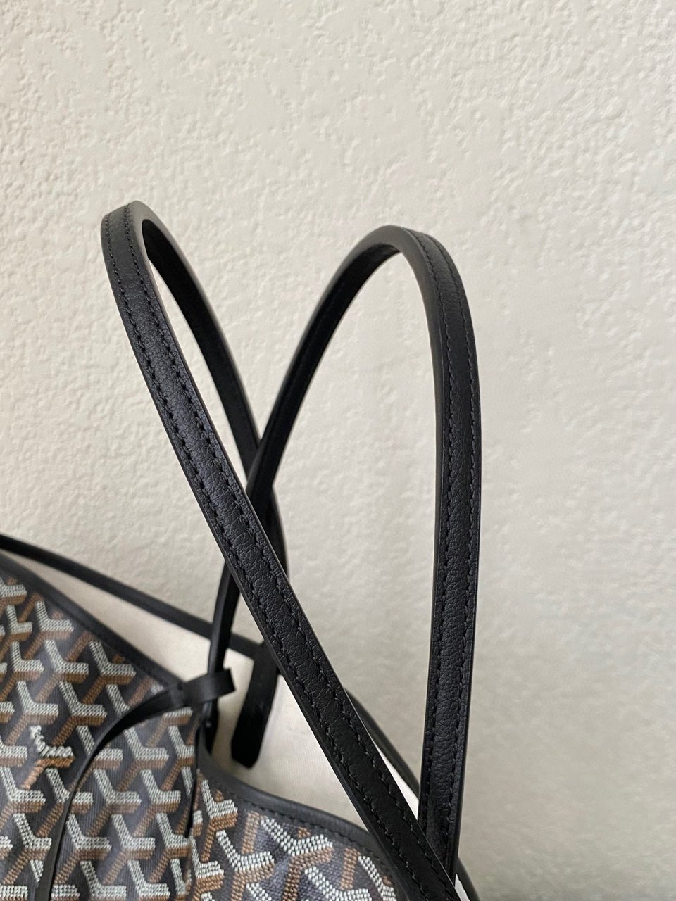 Goyard Saint Louis Gm 40Cm Black Canvas view 6