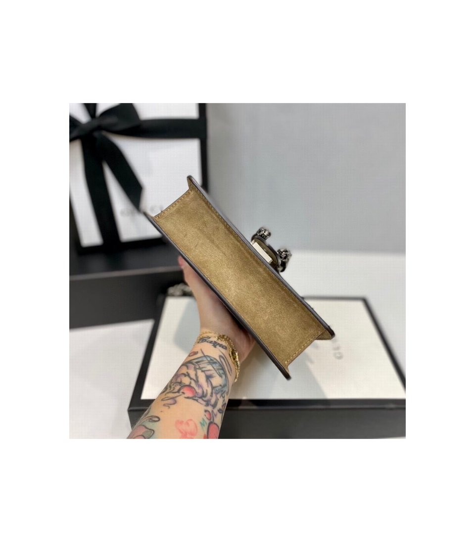 Gucci Dionysus GG Supreme Mini Bag Apricot view 12