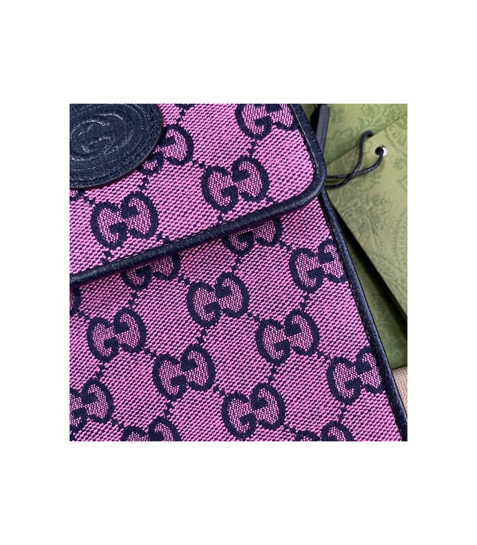 Gucci GG Multicolour Mini Bag Pink view 9
