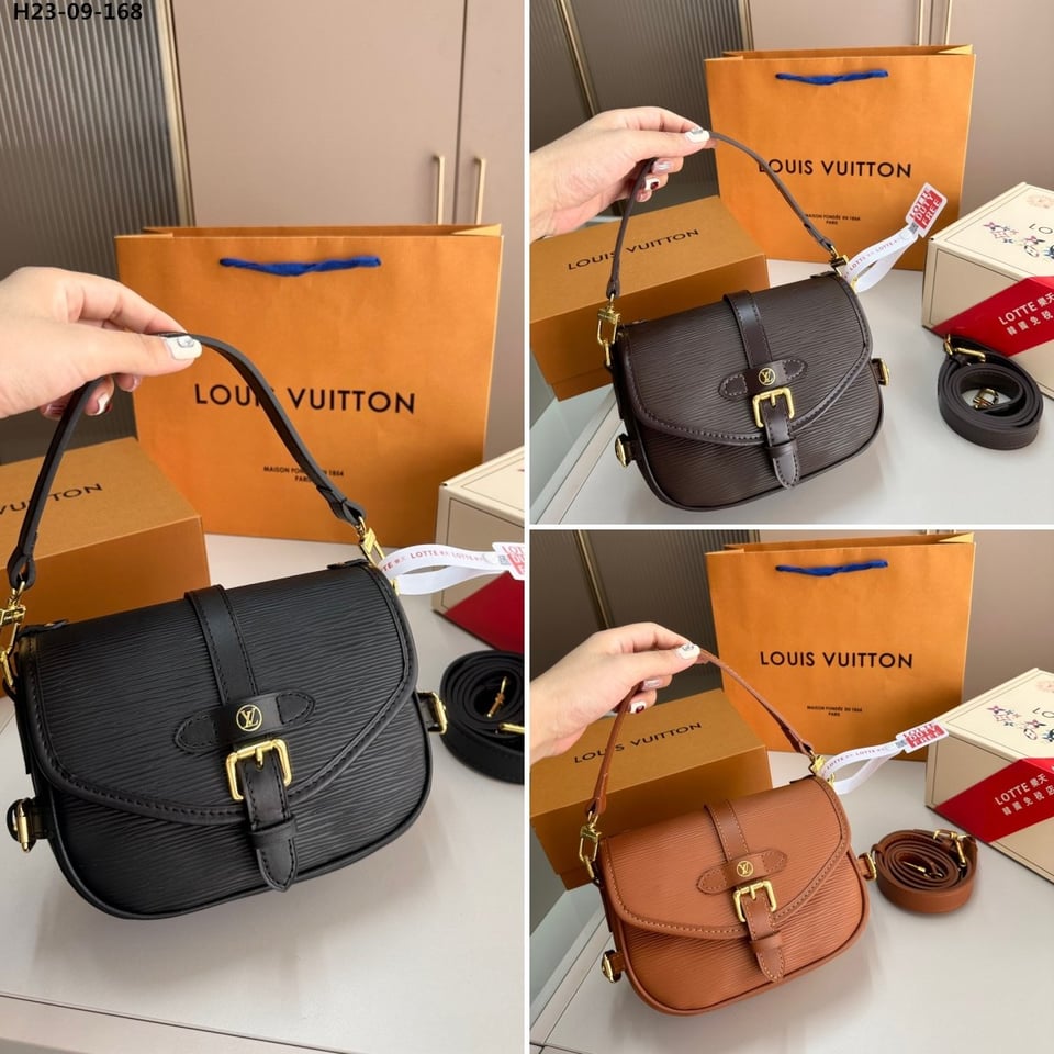 Louis Vuitton Saumur Bb Bag Dark Brown 20Cm view 4