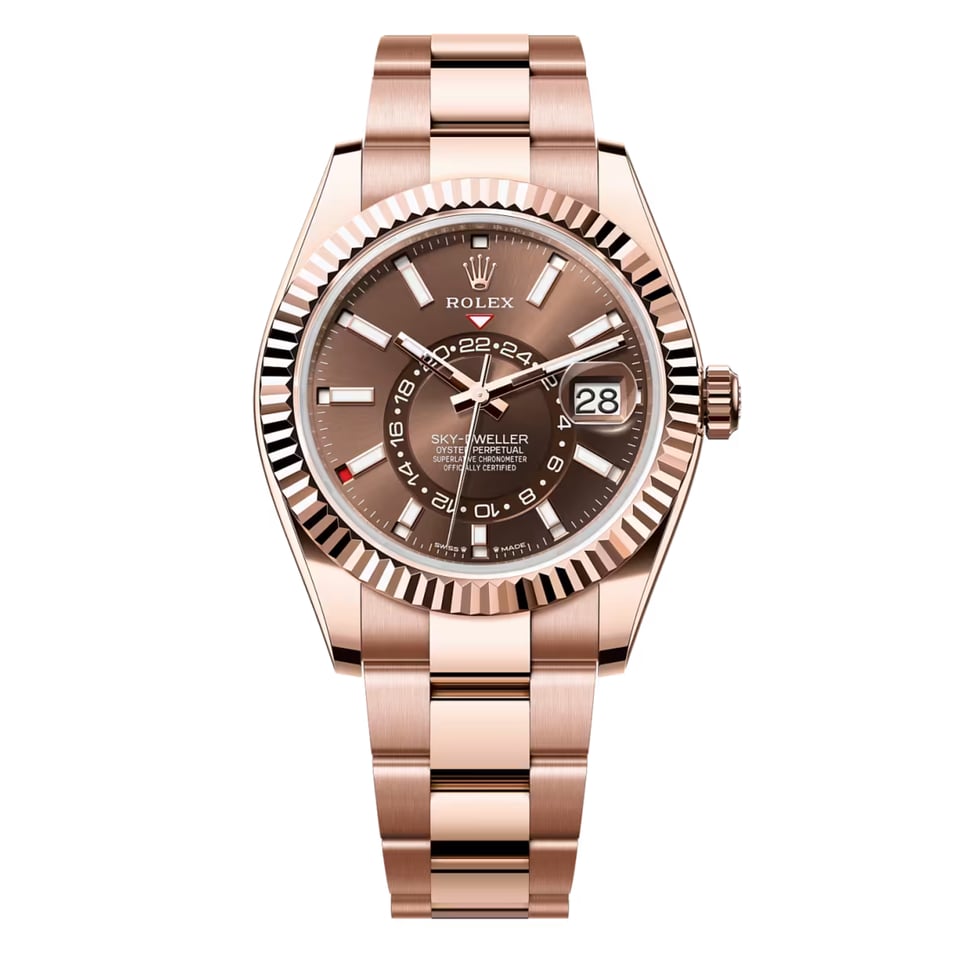 [Superclone] Rolex Sky-Dweller 42 mm Chocolate Dial Oyster 336935