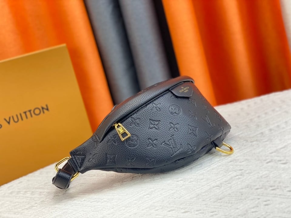 Louis Vuitton Monogram Empreinte Black Bumbag M44812 view 6