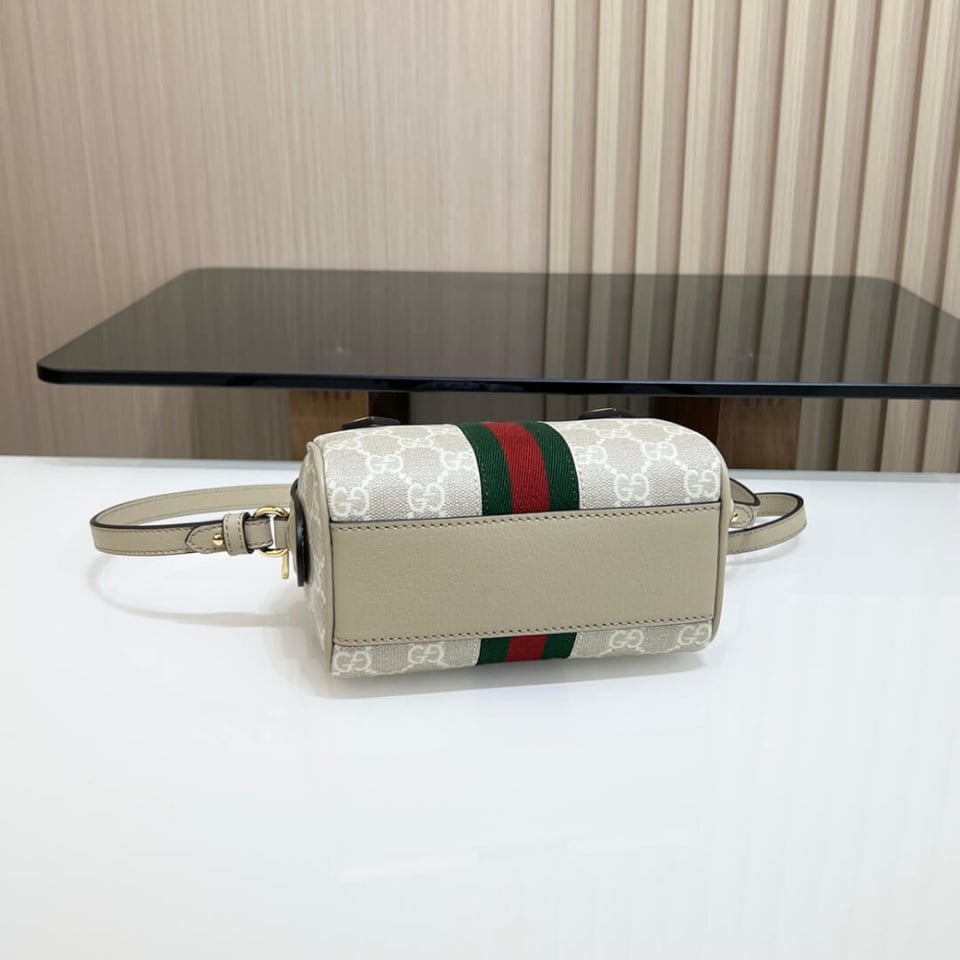 Gucci Ophidia Mini Boston Bag GG Supreme 16.5cm/6.5in view 10