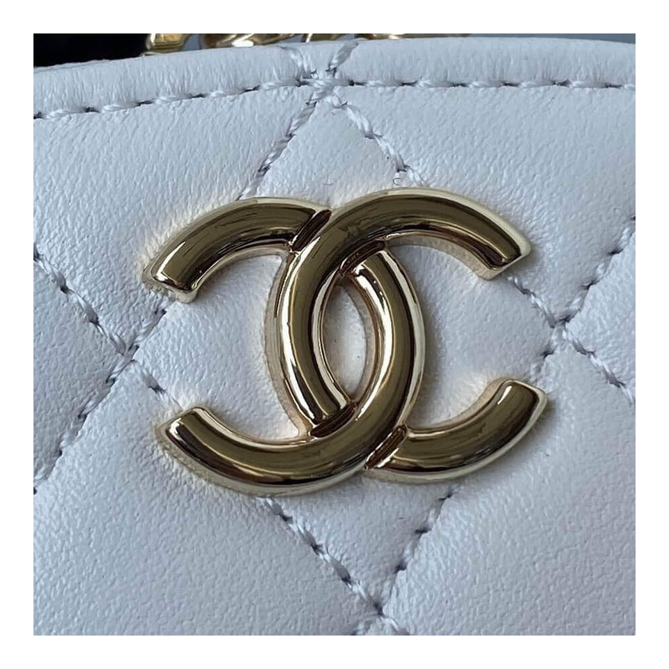 Chanel Small Vanity Case Lambskin view 5