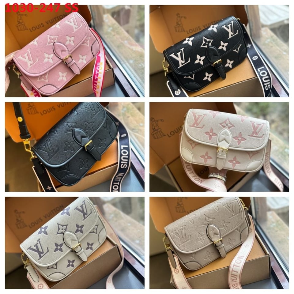 Louis Vuitton Diane Monogram Beige 24Cm M46583 view 7