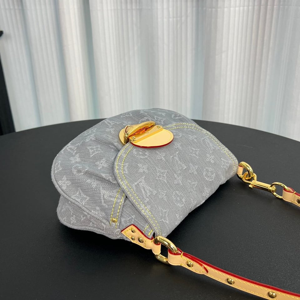 Louis Vuitton Monogram Denim Sunset Shoulder Bag 27cm/ 10.6in view 5
