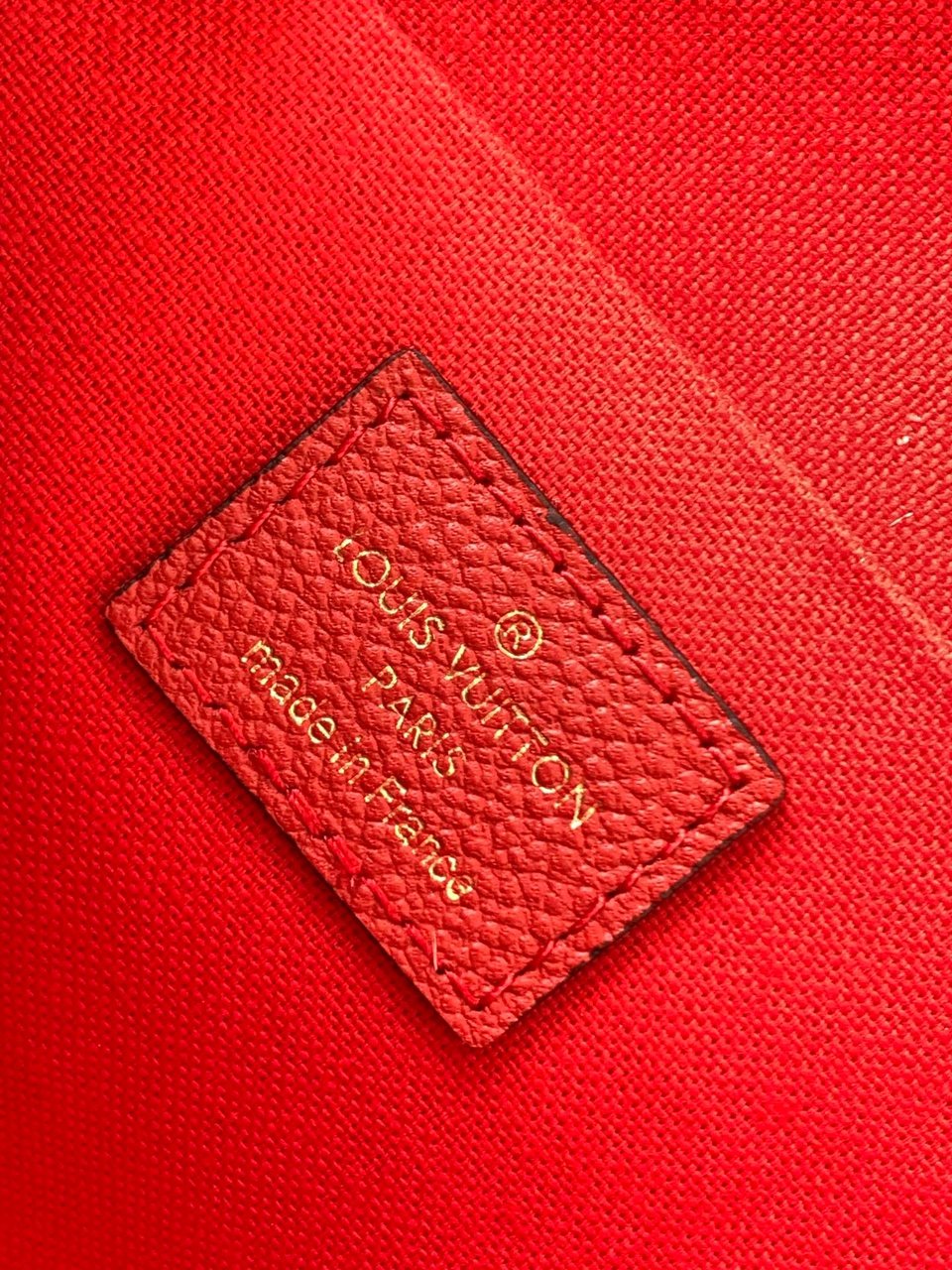 Louis Vuitton Felicie Pochette Bag Scarlett Red 21Cm view 9