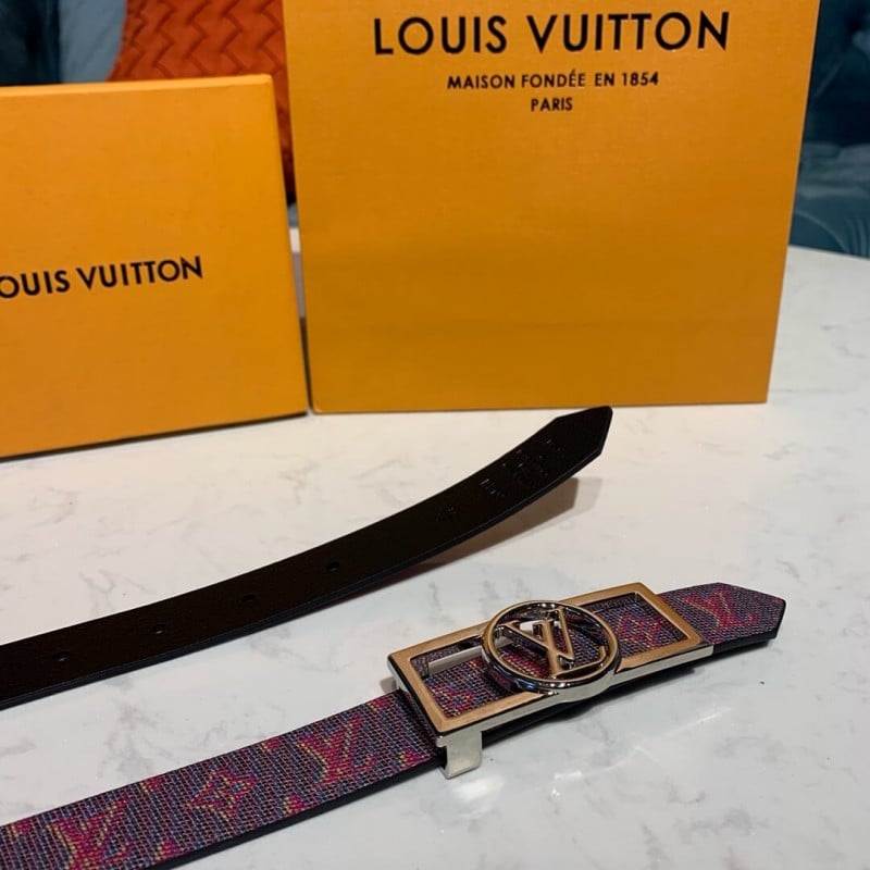 Louis Vuitton Dauphine 25mm Reversible Belt MP139U view 9