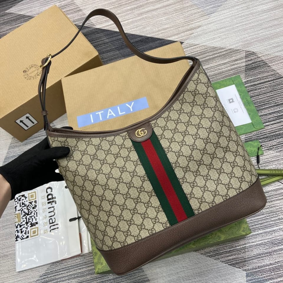Gucci Ophidia GG Medium Shoulder Bag view 10