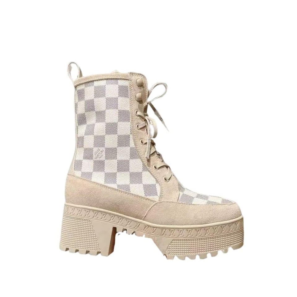 Louis Vuitton Laureate Platform Desert Boot Damier Azure view 2