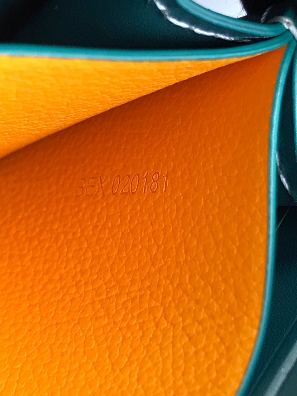 Goyard Matignon Mini Wallet 11 Cm Green Goyardine Canvas And Calfskin view 3