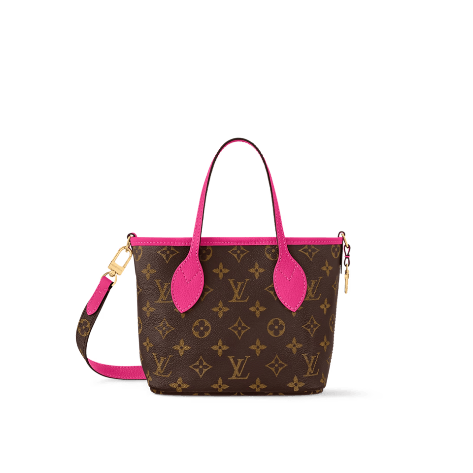 Louis Vuitton Neverfull Bandoulière Inside Out BB Rose Pondichery Cowhide 26.5cm M12106 view 9