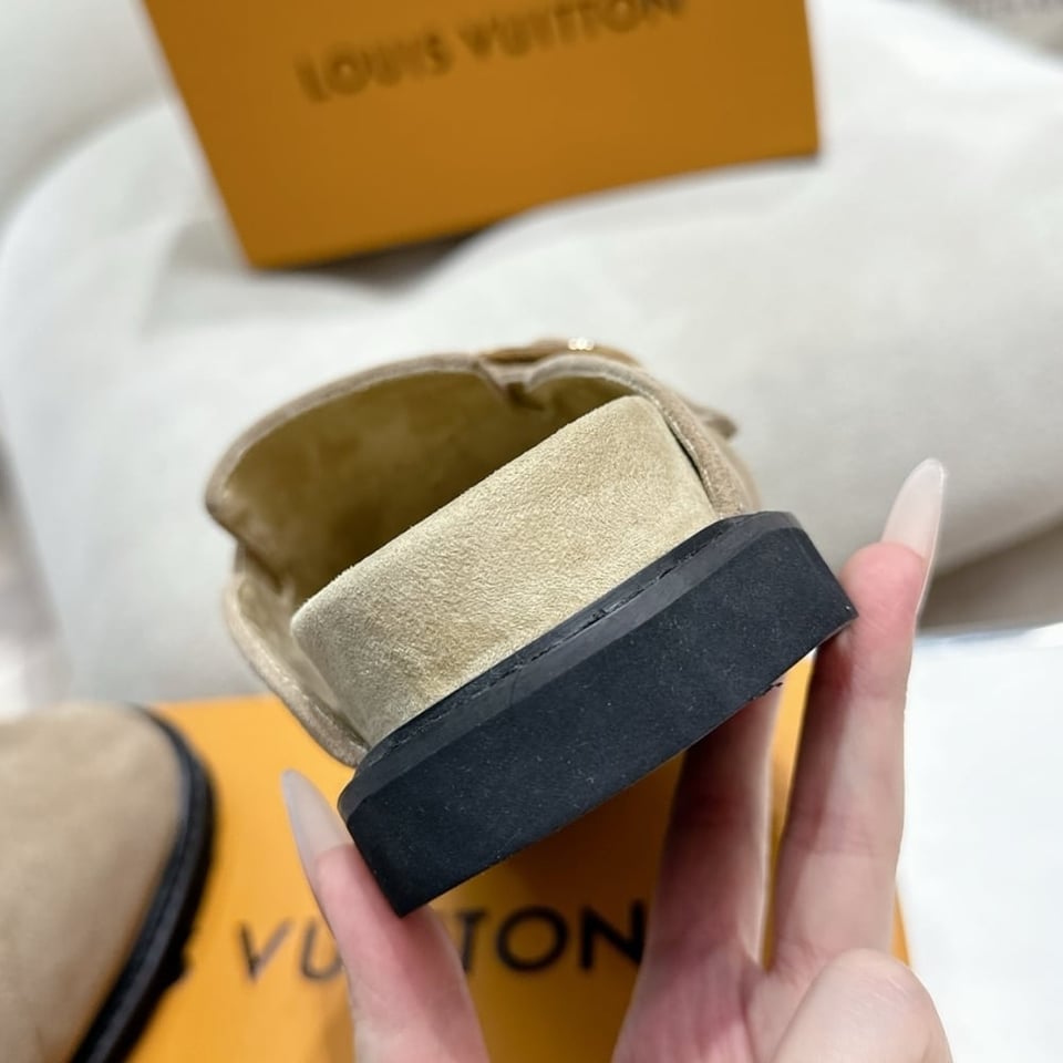 Louis Vuitton Cosy Flat Comfort Clog Grey view 5