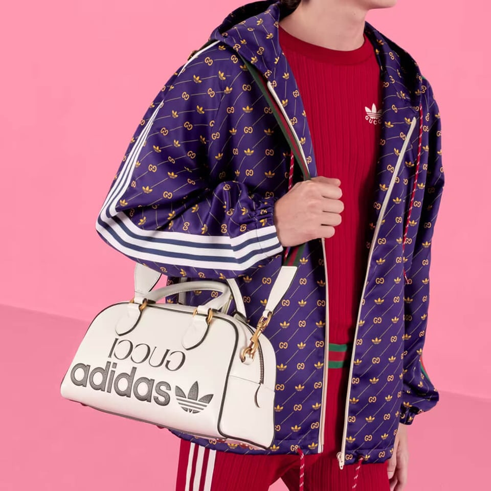 adidas x Gucci Mini Duffle Bag view 4
