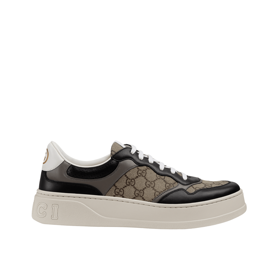 Gucci Men’S Gg Trainer Supreme Canvas Beige 669582 Upga0 1080 view 2