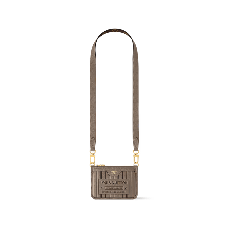 Louis Vuitton Neverfull Bandoulière Inside Out BB Dark Fango Cowhide 26.5cm M12109 view 5