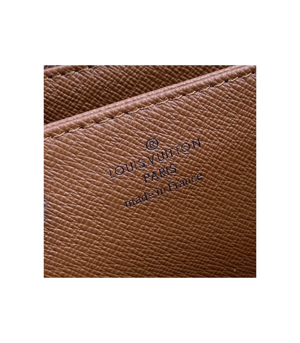 Louis Vuitton Monogram Zippy Wallet Brown view 10