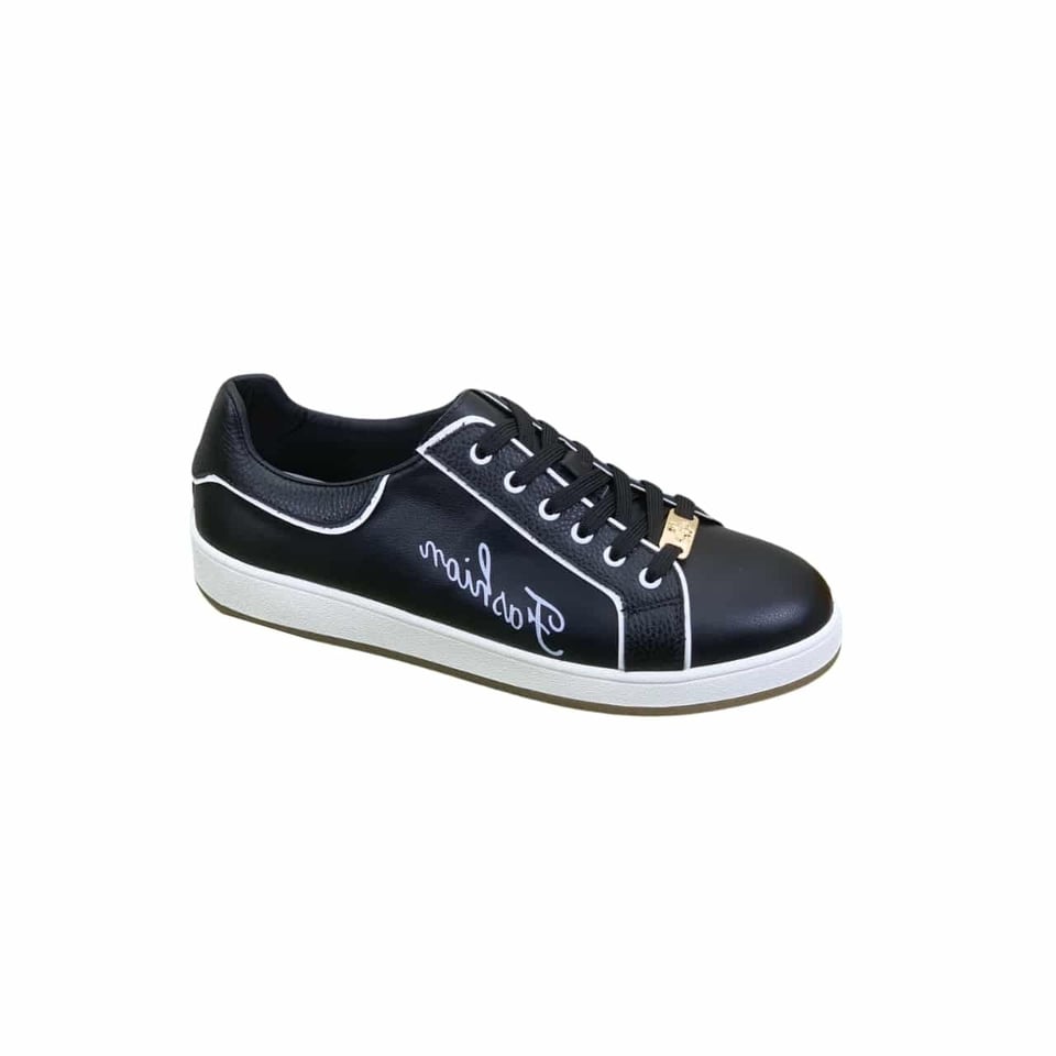 Gucci Classic Fashion Sneaker With Edge Black view 2
