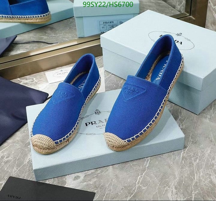 Prada Cotton Drill Espadrilles Blue 1S839M3Lkef0013F020 view 3
