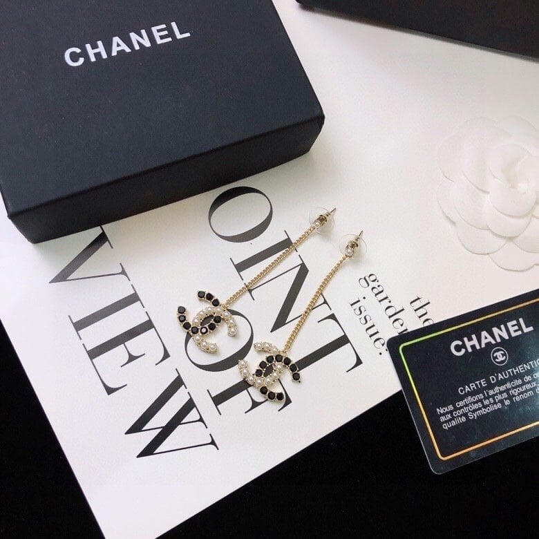 Chanel Cc Earrings view 7