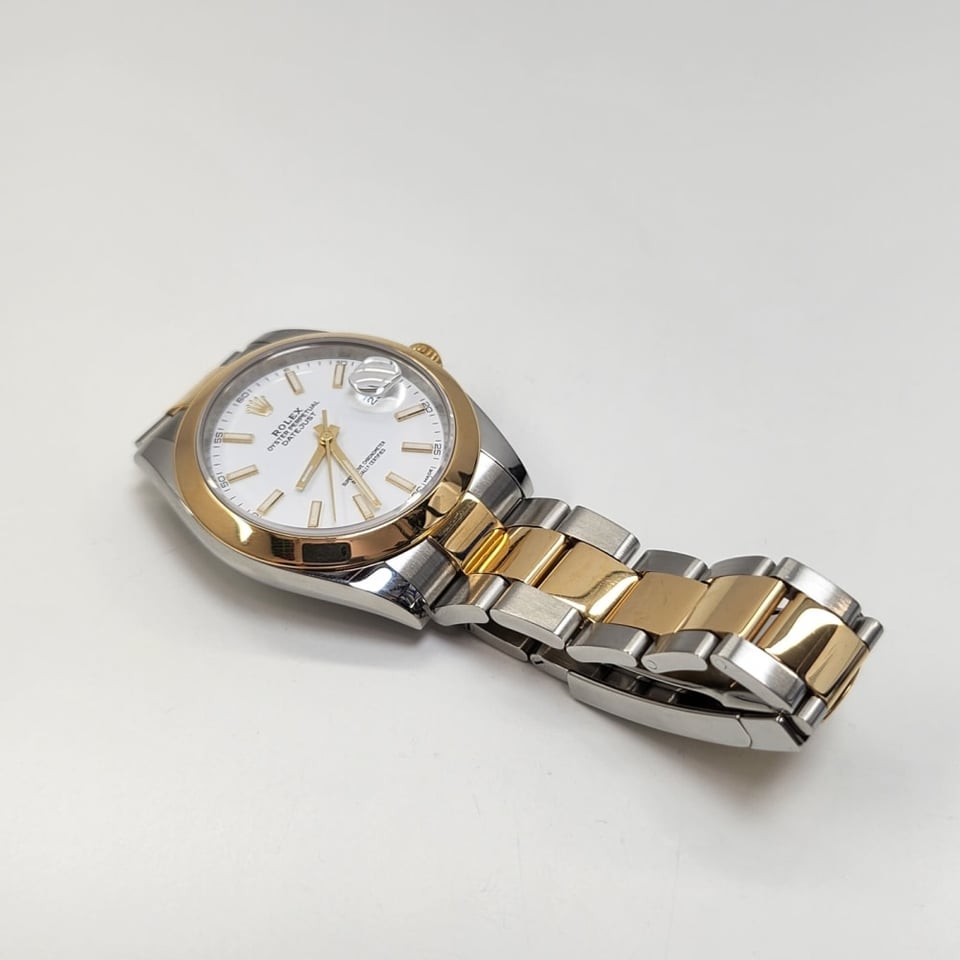 [Superclone] Rolex Datejust 41mm White Dial Smooth Oyster 126303 view 10