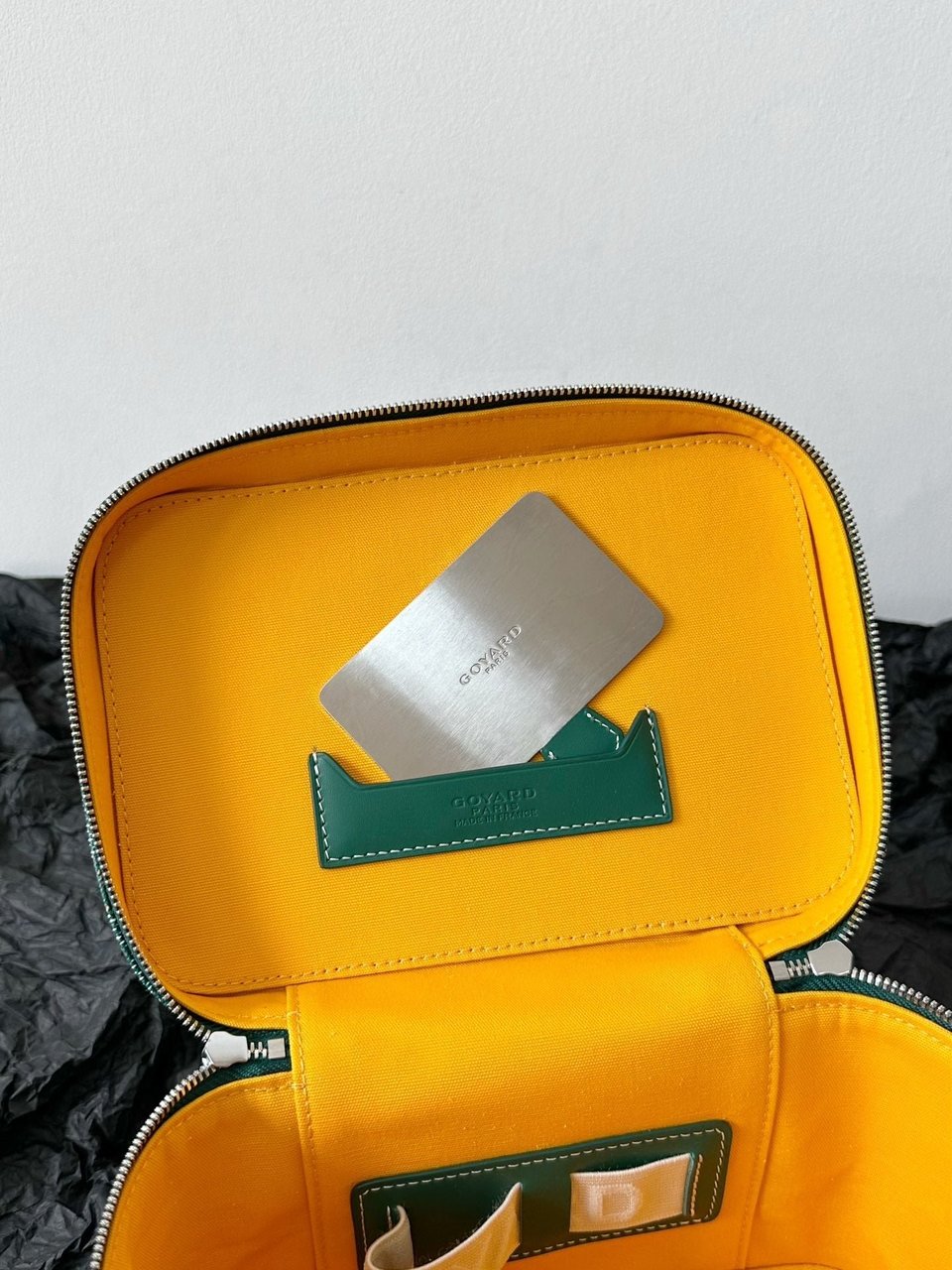 Goyard Goya Makeup Box Bag 20Cm Green Canvas view 8