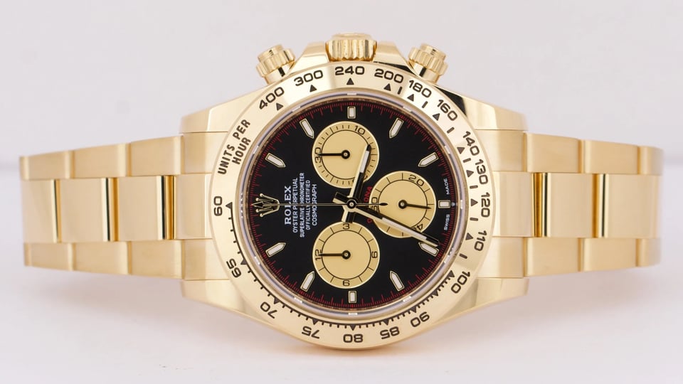 [Superclone] Rolex Daytona 40 mm Intense Black and Champagne – Colour Dial 126508 view 5