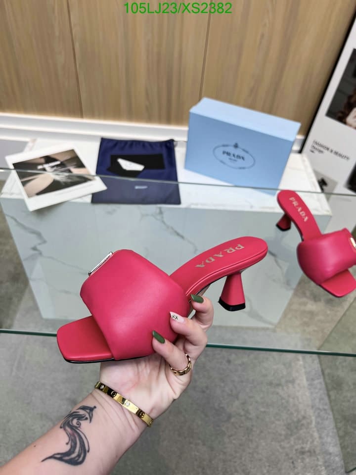 Prada Soft Padded Nappa Sandals view 8