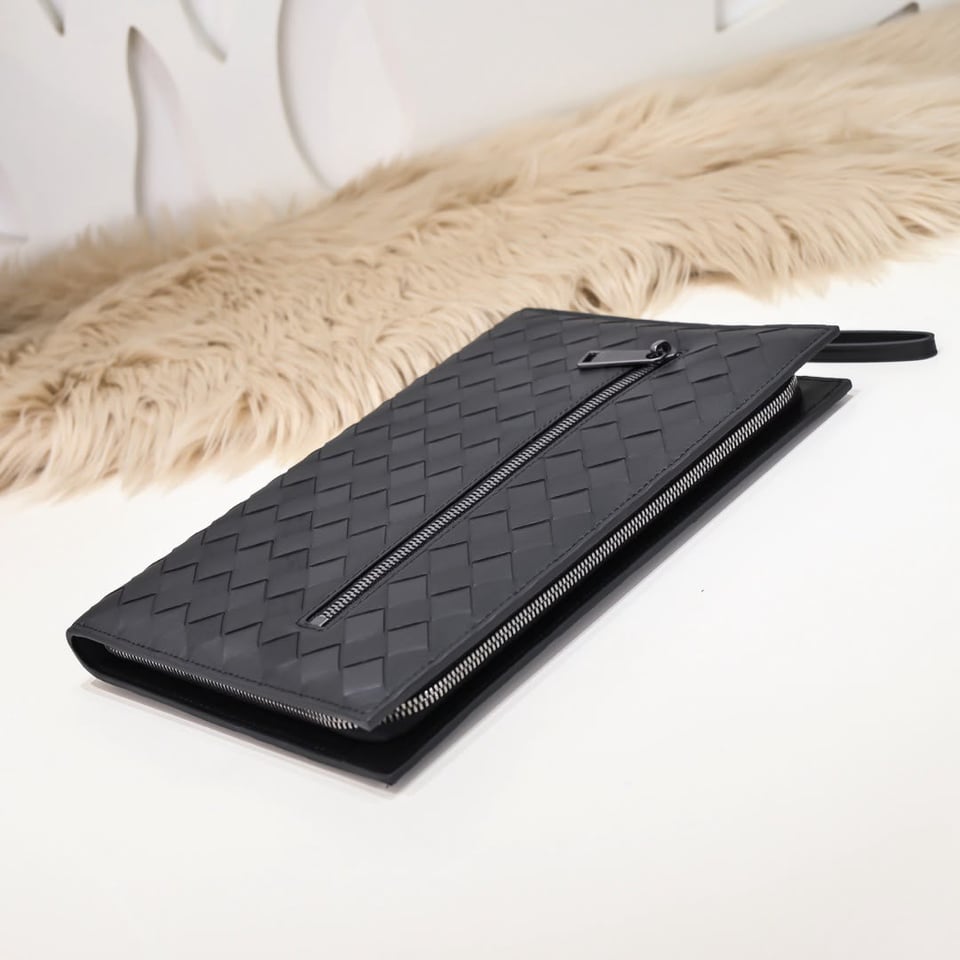Bottega Veneta Intrecciato Document Case With Wristlet 28cm/11in view 6