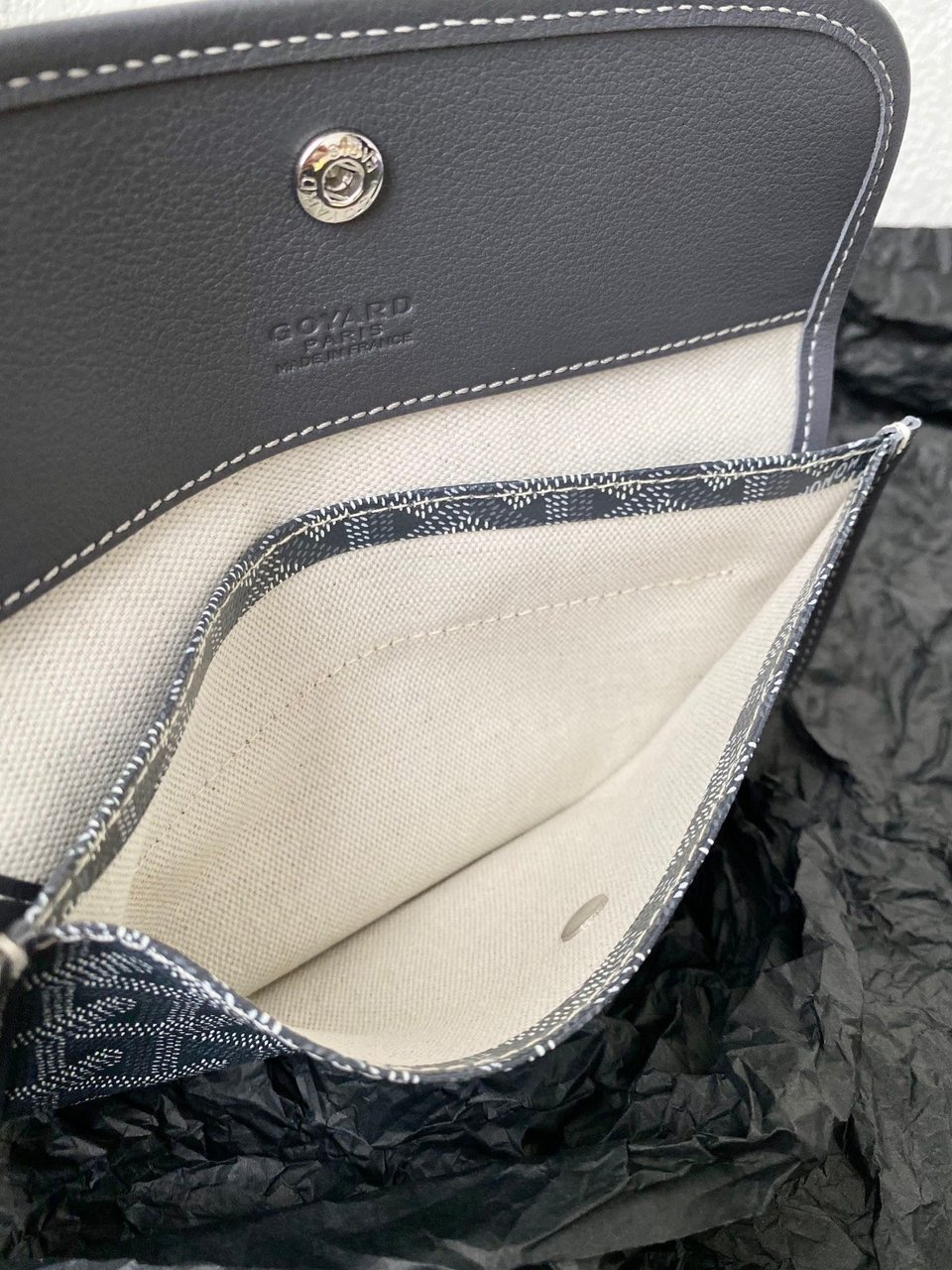 Goyard Saint Louis Gm 40Cm Grey Canvas view 11