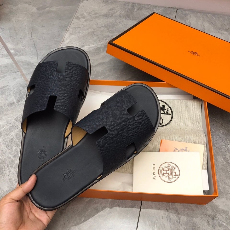 Hermes Izmir Sandal Blue H152415Zh11390 view 11