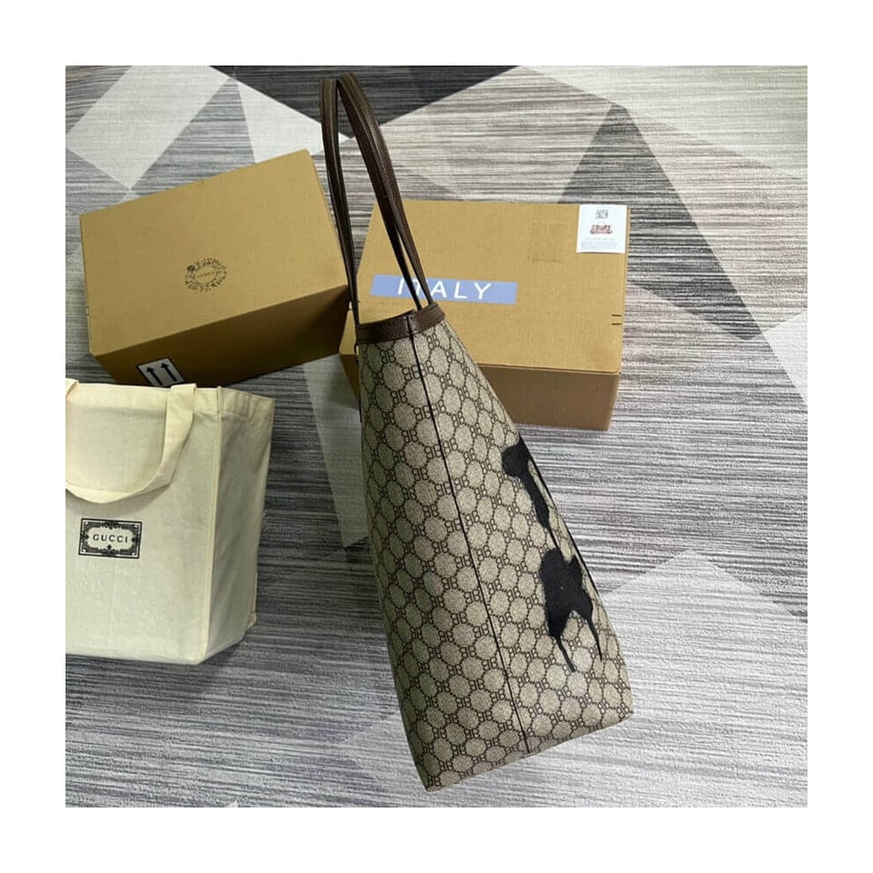 Balenciaga x Gucci Hacker Graffiti Large Tote Bag view 13