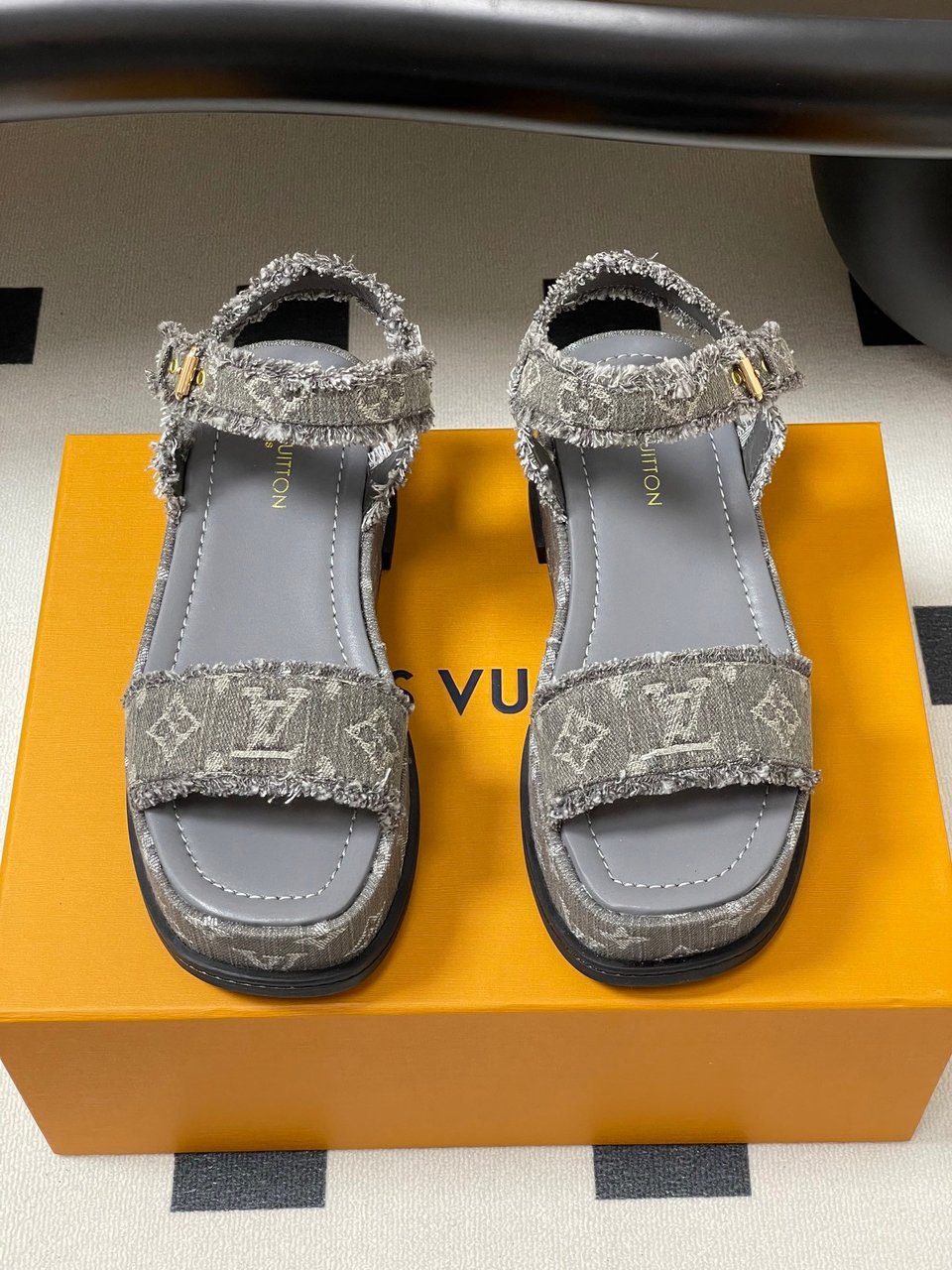 Louis Vuitton By The Pool Maya Flatform Sandal view 8