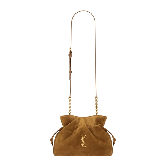 Saint Laurent Jamie Suede Shoulder Bag 26cm/10.2in