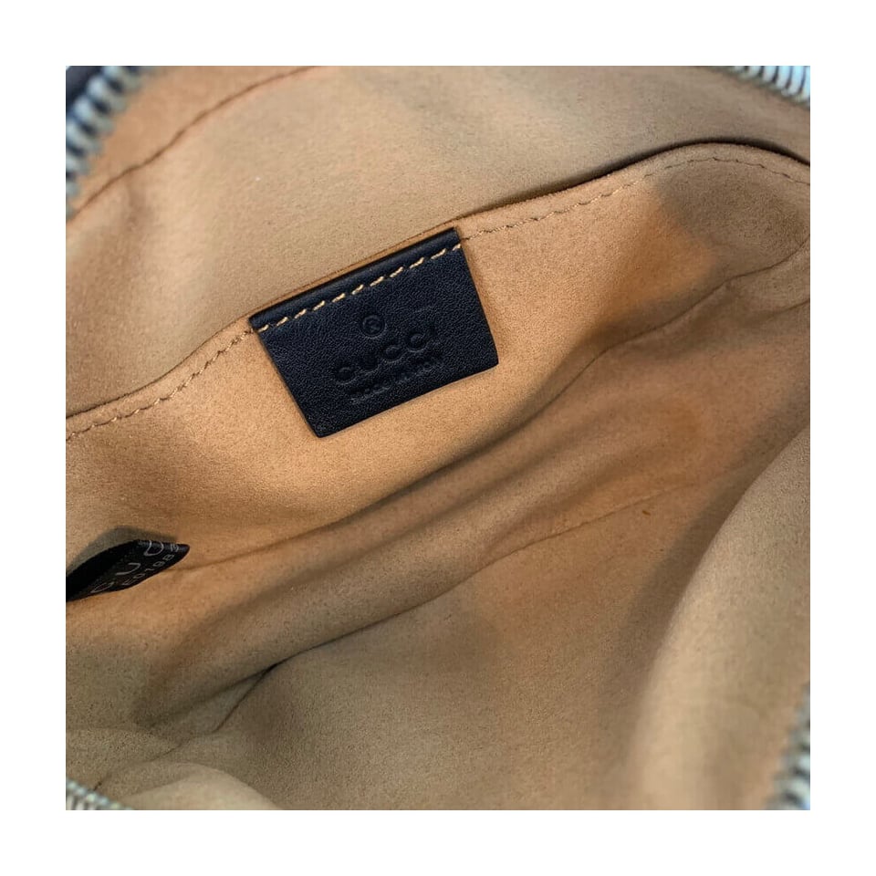 Gucci GG Marmont Matelasse Leather Belt Bag Black view 16