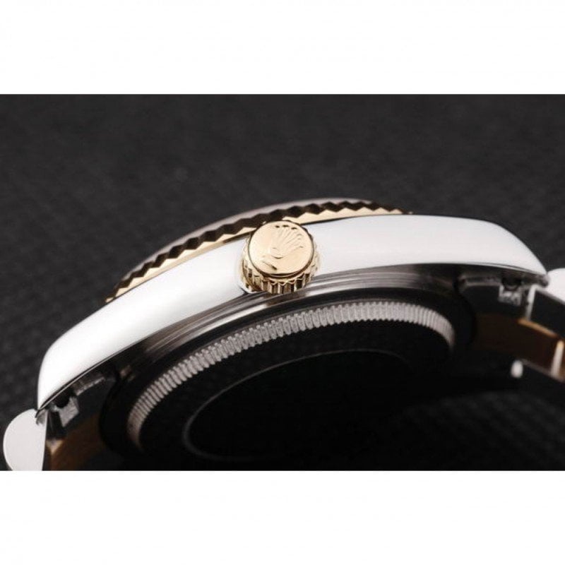 Rolex Datejust 36mm Gold Dial SRL40 view 7