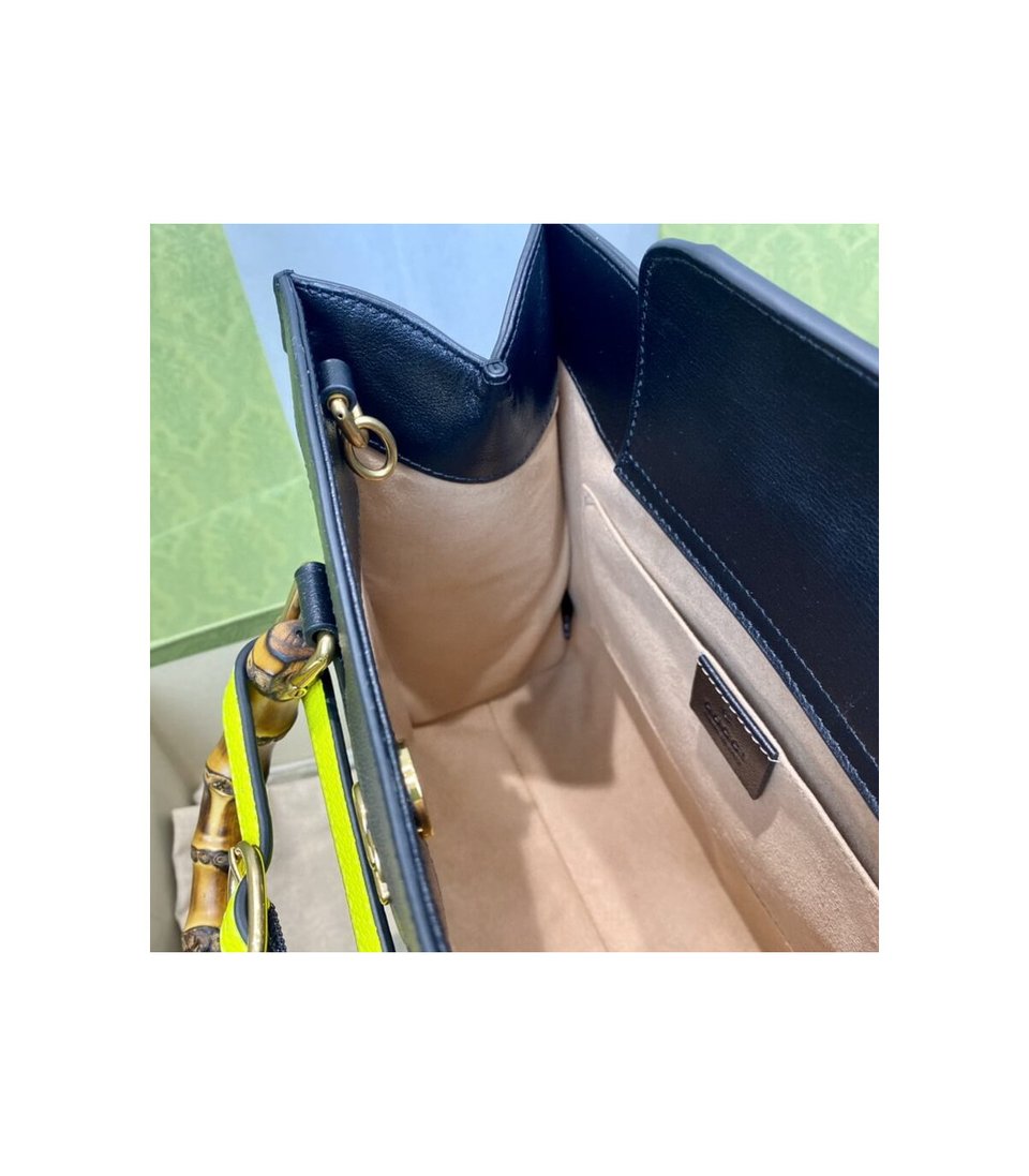 Gucci Diana Small Tote Bag Black view 19