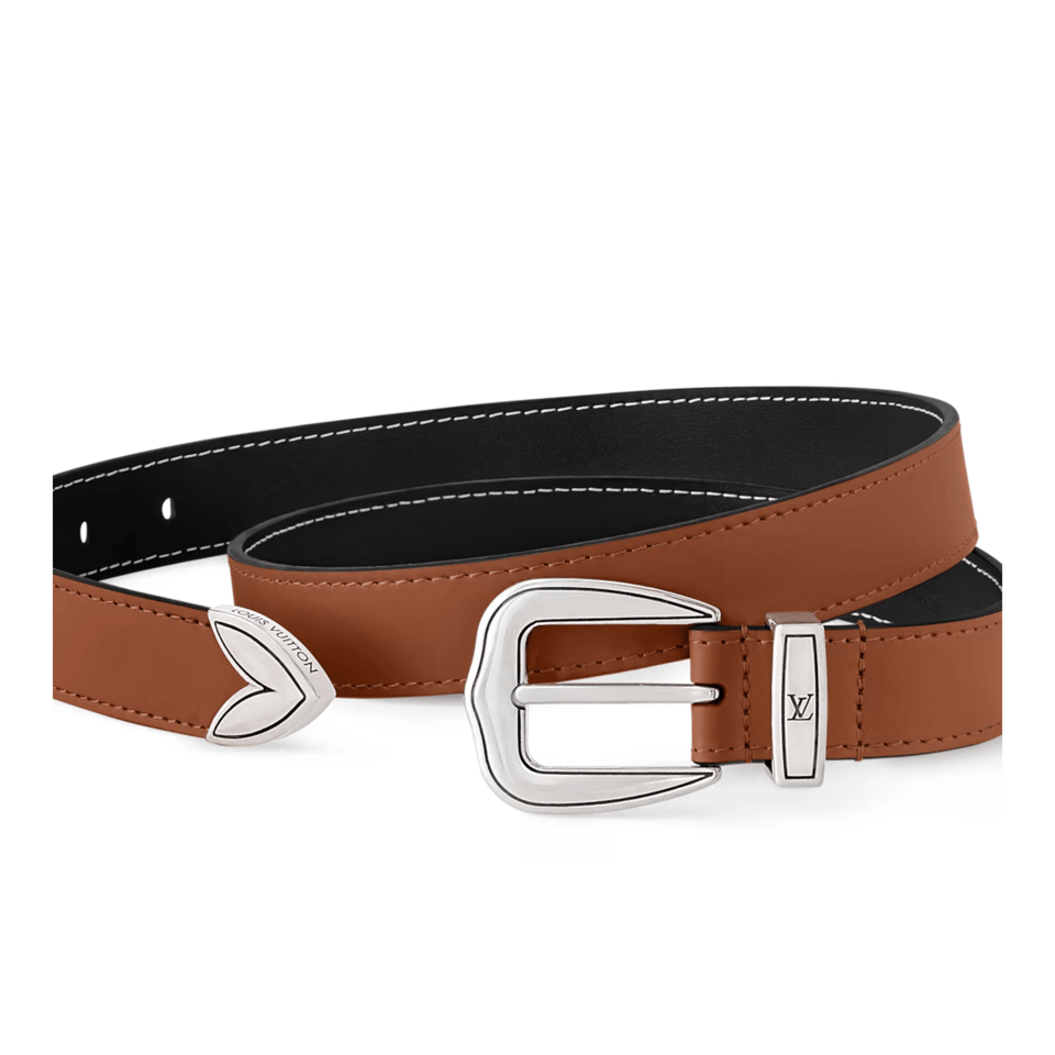 Louis Vuitton LV Dust 25mm Reversible Men Belt M4254U view 3