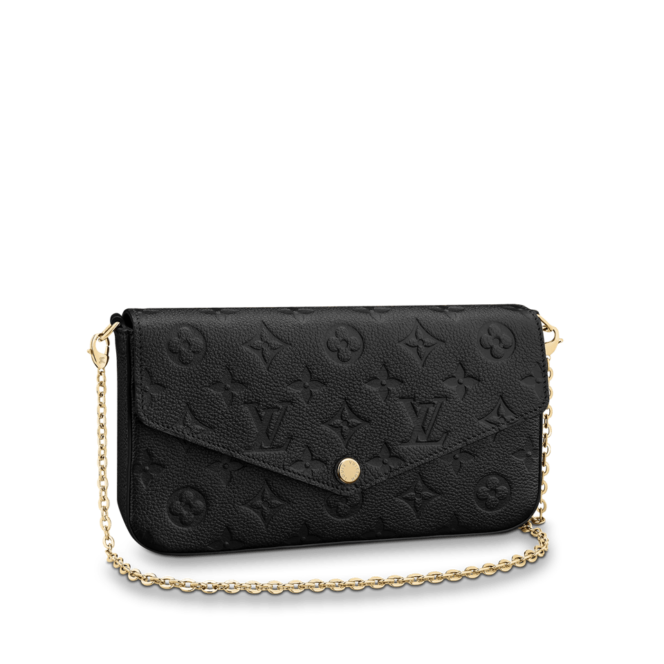 Louis Vuitton F Licie Pochette Black 21cm/8.3in