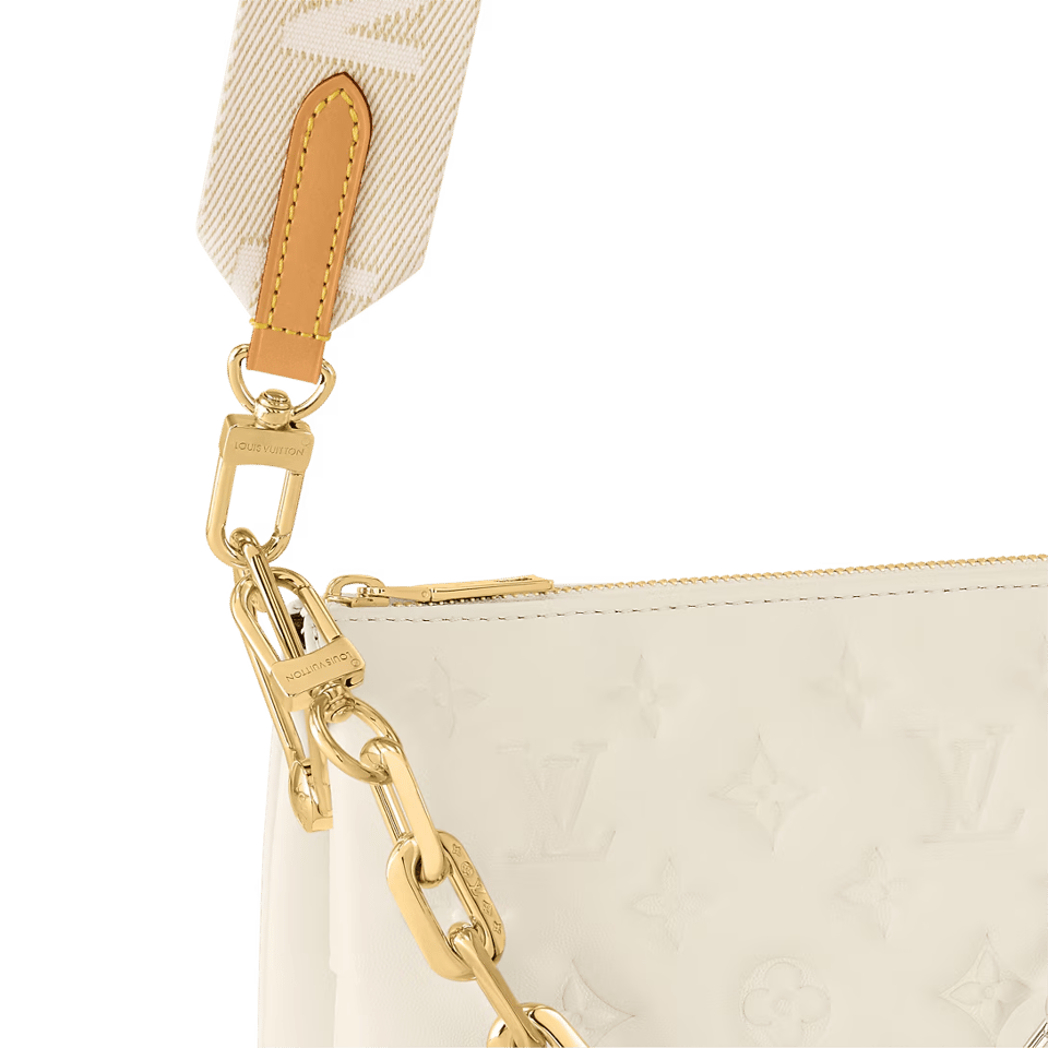 Louis Vuitton Coussin PM Monogram Empreinte Leather Craie 26cm/10.2in M23758 view 5