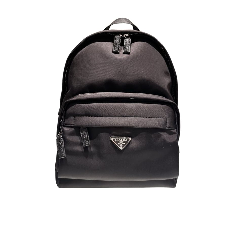 Prada Re Nylon Backpack Black 42Cm view 2