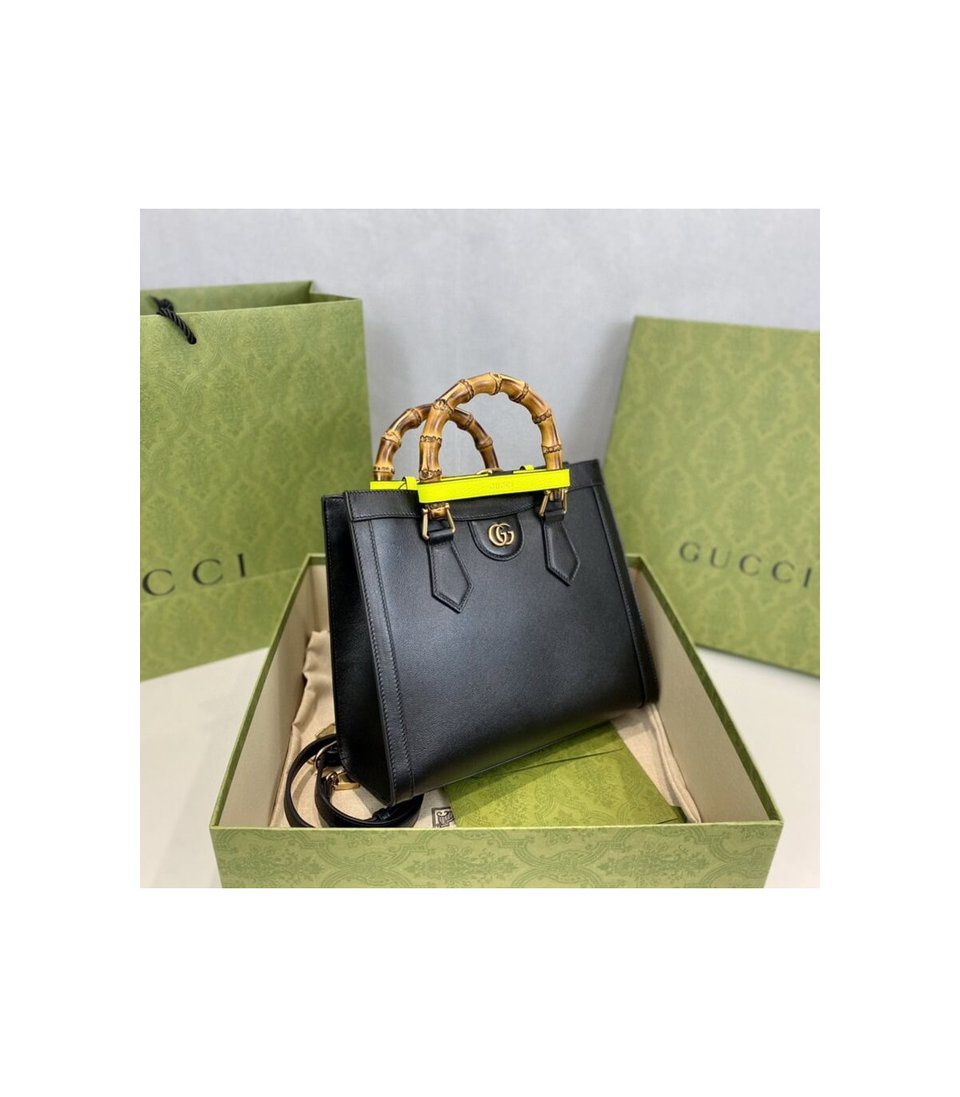 Gucci Diana Small Tote Bag Black view 13