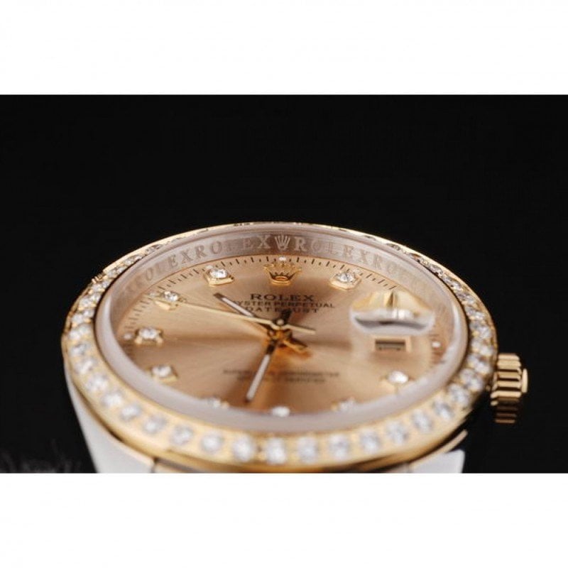 Rolex Datejust 36mm Gold Dial SRL40 view 11