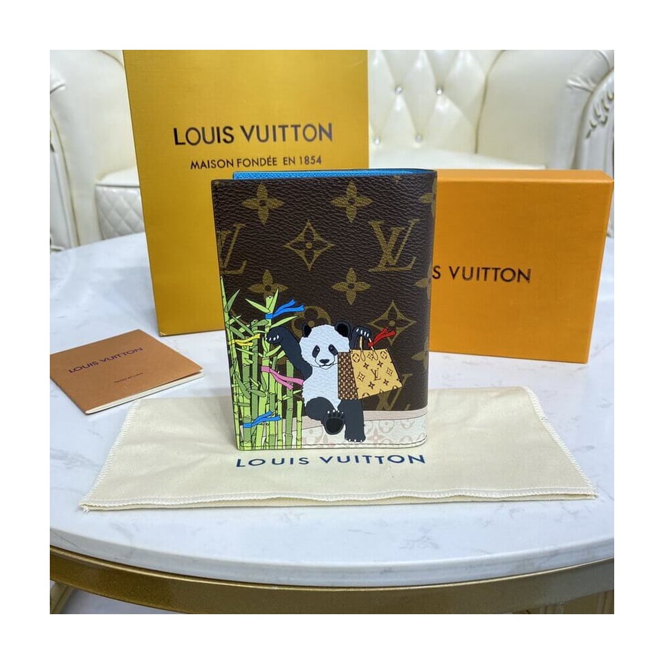 Louis Vuitton Monogram Canvas Passport Cover view 4